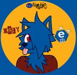  2016 anthro blue_fur e621 fur koly_(character) male mammal pabloalderfox red_eyes 