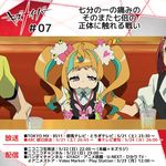  fingerless_glove hands_up kiznaiver niyama_nico orange_hair pout sitting table tears twintails 