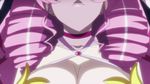  animated animated_gif bouncing_breasts breasts cleavage drill_hair hoods_entertainment huge_breasts kaneko_hiraku large_breasts pink_hair seikon_no_qwaser solo tsujidou_miyuri veil 