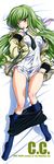  :o absurdres ashford_academy_uniform bangs bed_sheet beige_jacket belt between_breasts black_neckwear black_skirt blazer blue_legwear blush breasts buttons c.c. character_name code_geass code_geass_hangyaku_no_lelouch_r2 collared_shirt copyright_name covered_nipples dakimakura dress_shirt from_above full_body green_hair hair_between_eyes hair_down hair_ribbon hair_spread_out hand_on_own_chest head_tilt highres huge_filesize indoors jacket kimura_takahiro kneehighs long_hair long_legs long_sleeves looking_at_viewer lying medium_breasts miniskirt necktie necktie_between_breasts no_panties no_shoes off_shoulder official_art on_back open_blazer open_clothes open_jacket open_mouth open_skirt partially_undressed pencil_skirt purple_ribbon ribbon scan school_uniform shirt shirt_tug skirt skirt_pull sleeve_cuffs sleeves_past_wrists solo sweatdrop thighs unbuckled_belt unbuttoned untied unzipped very_long_hair white_shirt yellow_eyes 