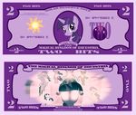  cradet cutie_mark equine female feral friendship_is_magic fur hair horn horse mammal money multicolored_hair my_little_pony pony purple_eyes purple_fur solo twilight_sparkle_(mlp) unicorn 