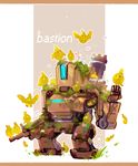 alternate_costume bastion_(overwatch) bird character_name egg flower moss nest no_humans overgrown_bastion overwatch robot 