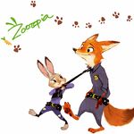  2016 canine digital_media_(artwork) disney female fox judy_hopps lagomorph male mammal nick_wilde rabbit zootopia 