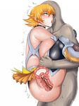 blonde_hair breasts clothed_female_nude_male cum cum_in_pussy fucked_silly igawa_sakura kurotama large_breasts pixiv_manga_sample sex simple_background taimanin_asagi text uncensored vaginal x-ray 