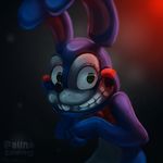  animatronic digital_media_(artwork) five_nights_at_freddy&#039;s five_nights_at_freddy&#039;s_2 lagomorph machine mammal rabbit robot toy_bonnie_(fnaf) video_games 