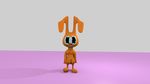  lagomorph mammal muppy_the_bunny pink_floor pose rabbit skypiethecoolguy skypiethecoolguyposebunnystandpink_floormuppy_the_bunny. standing 