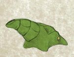  female feral metapod nintendo pok&eacute;mon pussy python13rp simple_background solo video_games yaroul 
