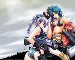  chidori_kaname full_metal_panic gun tagme teletha_testarossa 