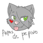  &lt;3 :3 black_fur cat comedian cute darkgrim2 emo feline femenine flat_colors fur girly goth green_eyes grey_fur hair humor imgur joke joking long_hair looking_at_viewer mammal nude rioluaural simple_background sketch smile spanish_text tagme text tongue tongue_out 