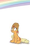  apple applejack_(mlp) clothing equine female finalskies food friendship_is_magic fruit gypsy_jack hooves horse imgur invalid_tag mammal mane my_little_pony rainbow simple_background smile turban white_background 