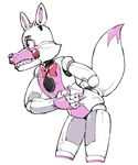  2106x3 animatronic anthro blush bow_tie canine digital_media_(artwork) female five_nights_at_freddy&#039;s fox funtime_foxy_(fnaf) lipstick machine mammal robot sharp_teeth sister_location smile solo teeth video_games 