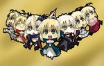  :3 :d =_= ahoge artoria_pendragon_(all) artoria_pendragon_(lancer_alter) blonde_hair breasts brown_eyes dark_excalibur dress fate/extra fate/extra_ccc fate/grand_order fate/stay_night fate/unlimited_codes fate_(series) green_eyes holding holding_sword holding_weapon japanese_clothes kimono koha-ace looking_at_viewer matsudora124 medium_breasts multiple_girls navel nero_claudius_(bride)_(fate) nero_claudius_(fate) nero_claudius_(fate)_(all) okita_souji_(fate) okita_souji_(fate)_(all) open_mouth saber saber_alter saber_lily sleeveless sleeveless_dress smile sword underboob weapon 