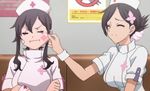  animated animated_gif hat multiple_girls nurse siblings sisters v_juri_f v_lila_f yozakura_quartet 