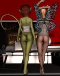  3d_(artwork) arm-up butt digital_media_(artwork) eas fairy feet from_behind_position hair imp inside invalid_tag petals red_hair sex sofa tempest vic34677 walking walls wide_hips wings 