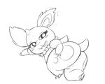  anus butt cocampplus_(artist) female nidorina nintendo pearl_necklace pok&eacute;mon presenting pussy video_games 