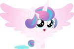  alpha_channel baby blue_eyes cub diaper equine featureless_crotch flurry_heart_(mlp) friendship_is_magic horn mammal my_little_pony nude porygon2z simple_background transparent_background winged_unicorn wings young 