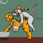  all_fours animated bedroom digital_media_(artwork) doggystyle feline female from_behind_position male male/female mammal penetration pixel_(artwork) plaga rat rodent rough_(disambiguation) sex stripes tiger voluptuous 
