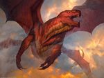  claws clint_cearly dragon fangs feral flying magic_the_gathering wings 