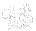  anal anthro buttplug erection feral male mammal penis rodent sex_toy simple_background sketch sqrl squirrel toying_partner white_background 