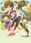  free! glasses high_speed! male_focus memeo_(candy_house) multiple_boys tachibana_makoto younger 