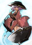  :&lt; bowl_hat female hat japanese_clothes kamindani kimono minigirl needle purple_hair solo sukuna_shinmyoumaru sword touhou weapon 