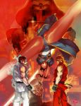  1girl 6+boys balrog capcom chun-li guile ken_masters m_bison multiple_boys official_art ryuu_(street_fighter) sagat street_fighter vega zid_(mohammad_yazid_kamal_baharin) 