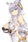  animal_ears breast_hold granblue_fantasy hakaba korwa 