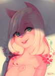  angellove44 fur pink_fur portrait smile 