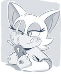  2016 bat big_breasts bluebee blush breasts clothing cum cum_on_face erect_nipples female gloves huge_breasts mammal nipples nude penis rouge_the_bat sex sketch sonic_(series) titfuck tongue tongue_out video_games 