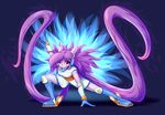  2016 anthro boots clothing dragon dynamic_pose female footwear freedom_planet freedom_planet_2 gloves hair horn jt-metalli long_hair purple_eyes purple_hair sash_lilac solo video_games 