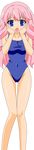  1girl absurdres areolae artist_request baka_to_test_to_shoukanjuu bare_midriff blue_eyes breasts busty censored cleavage erect_nipples female hair_ornament hairclip highres himeji_mizuki hips legs long_hair looking_at_viewer mound_of_venus navel nipples nude nude_filter open_mouth photoshop pink_hair pussy solo standing swimsuits swuimsuit thighs tongue transparent_background vector_trace 