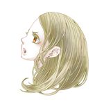  blonde_hair character_request komae0611 long_hair solo 