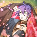  kasen_kanesada komae0611 male_focus purple short_hair solo touken_ranbu 