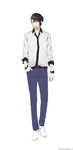  1boy character_request full_body komae0611 male_focus simple_background solo white_background 