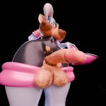 absurd_res adri164 areola balls bat big_balls big_breasts big_penis breasts brown_areola clothing genitals hairy herm hi_res huge_balls huge_penis intersex latex latex_clothing mammal navel penis pubes rouge_the_bat sega solo sonic_the_hedgehog_(series) thick_thighs tight_clothing torn_clothing wide_hips