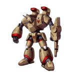 arm_cannon artist_request beam_cannon cannon character_name clenched_hands concept_art destroid energy_cannon mecha missile_pod no_humans official_art promotional_art realistic robot robotech roundel weapon 