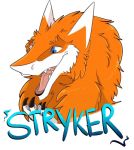  alpha_channel blue_eyes citrus_raei claws facial_markings fur hallowraith headshot_portrait low_res markings multicolored_fur orange_fur portrait sergal simple_background smile solo teeth text tongue transparent_background white_fur 