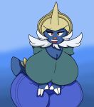 anthro big_breasts breasts curvy_figure fan_character female generation_5_pokemon hi_res huge_breasts nintendo pokemon pokemon_(species) samurott solo thick_thighs washydarkmode whiskers wide_hips