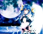  arc_system_works blue_hair dizzy guilty_gear long_hair red_eyes 