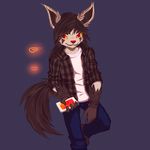  clothed clothing gf male mightyena nintendo pok&eacute;mon video_games 