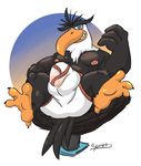  angry_birds anthro avian bird bulge clothing eagle male mighty_eagle penis_outline skoogers solo underwear video_games 
