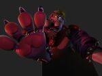 3d_(artwork) animatronic anthro anus areola arm_warmers armwear bedroom_eyes big_breasts blender_(artwork) breasts canid canine canis claws clothing criminallyjurassic digital_media_(artwork) dominant dominant_female ear_piercing ear_ring eyelashes eyeliner eyeshadow feet female female_focus fingering fingers five_nights_at_freddy&#039;s five_nights_at_freddy&#039;s:_security_breach foot_fetish foot_focus genitals glowing glowing_eyes glowing_genitalia green_hair grey_body hair hi_res long_hair looking_at_viewer looking_down looking_down_at_viewer low-angle_view machine makeup mammal masturbation narrowed_eyes nipple_tape nipples pasties pawpads paws piercing presenting presenting_pussy pussy ring_piercing robot roxanne_wolf roxanne_wolf_(mayosplash) scottgames seductive simple_background sitting solo solo_focus spread_pussy spread_toes spreading steel_wool_studios tape thick_thighs toes wolf yellow_eyes