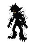  1_eye angry anthro black_body black_fur claws cooler creepy_face dangerous deishun_(species) ears_back fan_character fangs fur heartless kingdom_hearts male monster pivoted_ears power-up rage_face smoke solo spines square_enix tail teeth yellow_eyes zarjhan_mary 
