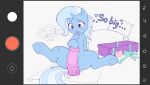  bodily_fluids box container dildo dundundun equid equine female friendship_is_magic hasbro hi_res horn horse mammal my_little_pony mythological_creature mythological_equine mythology open_mouth pony saliva sex_toy simple_background spread_legs spreading trixie_(mlp) unicorn white_background 