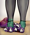 absurd_res alternatives alts anklet bare bottomwear bright claws clothing colorful_theme dragon feet foot_fetish footwear hi_res invalid_tag jewelry kicks kobold muffinvinvin mythological_creature mythological_scalie mythology pants paws scalie sneaks socks soles toes tops tribal