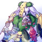 1:1 ambiguous_gender anthro arthropod avian big_breasts bird bovid bovine breasts canid canine cattle dragon female generation_3_pokemon generation_4_pokemon generation_8_pokemon glowing glowing_body group hi_res huge_breasts legendary_pokemon mammal mythological_creature mythological_scalie mythology neckfur nintendo pokemon pokemon_(species) ranabysson regice regidrago regieleki regigigas regirock registeel scalie size_difference translucent translucent_body