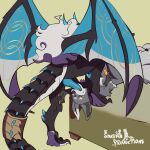 2024 2d_animation animated anthro dragon duo erection eyebrows genitals hair long_hair lying male male/male mythological_creature mythological_scalie mythology nude on_back open_mouth oral penis penis_in_mouth scalie simple_background sonofan standing_position tail teeth teeth_showing white_hair