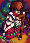  afro anal anthro christmas holidays human male male/male mammal monkey primate vonboche 
