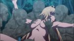  blonde_hair breast_press breasts faceless faceless_male female forced_kiss group large_breasts long_hair lowres nipples nude rape screencap shikishima_mirei topless valkyrie_drive valkyrie_drive_-mermaid- 