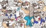  anthro blush canine cloth clothing comic disney fur gary_(zootopia) hi_res kissing larry_(zootopia) male male/male mammal muscular racthetmechanic wolf zootopia 